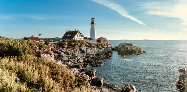 istock Panoramic Head Lighthouse Maine USA 1031737434