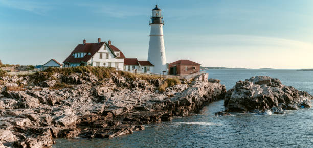 istock Panoramic Head Lighthouse Maine USA 1031737540