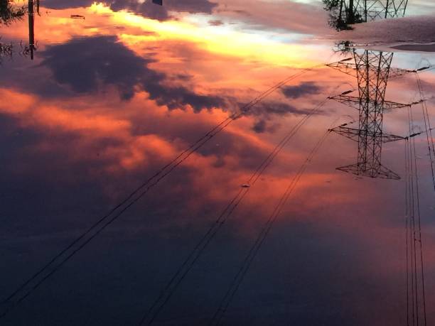 istock Twilight  sky reflection in the water mobile quality 1031739916