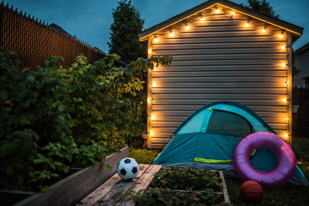 Tonight kids will sleep under the stars
