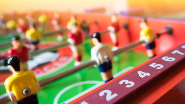istock Close up Points scored Table football games 1031760148