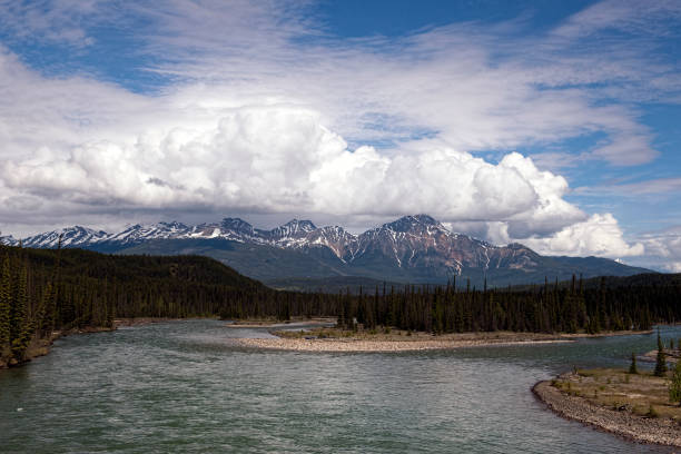 istock Mountains near Jasper AL Canada 1031762692