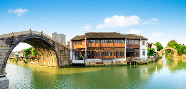 istock Historic scenic old town Wuzhen, China 1031765472