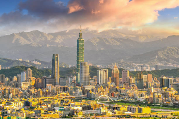 istock City of Taipei skyline at twilight 1031781490