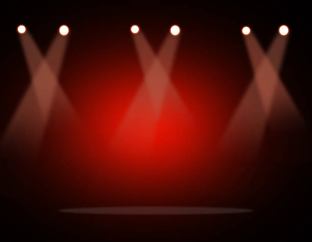 istock The concert on stage background with flood lights 1031792012