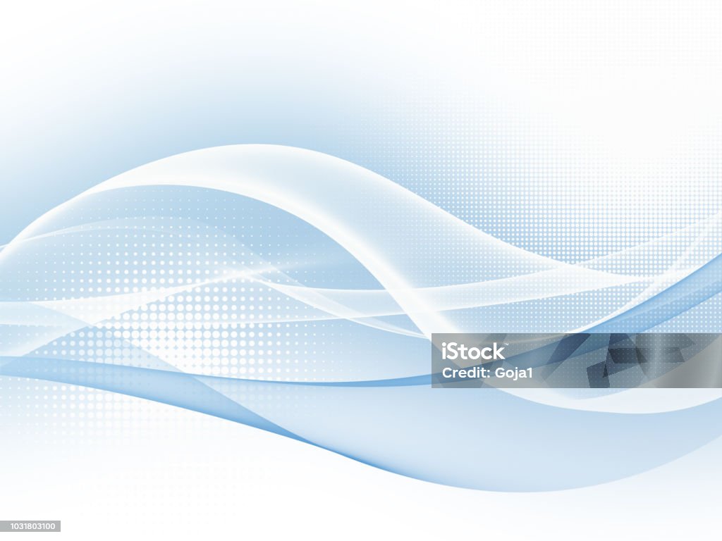 Soft blue abstract business graphic wave background Backgrounds Stock Photo