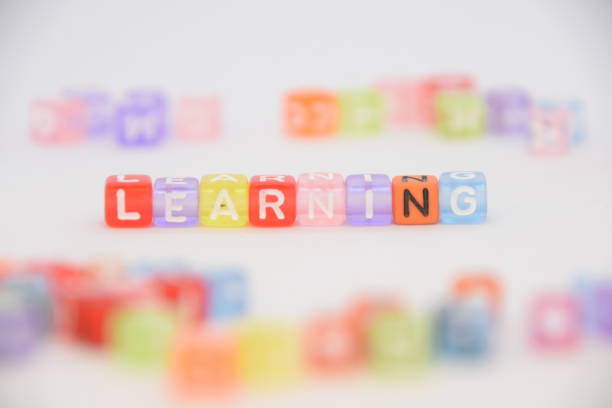 istock Word Learning made of letter cubes 1031805418