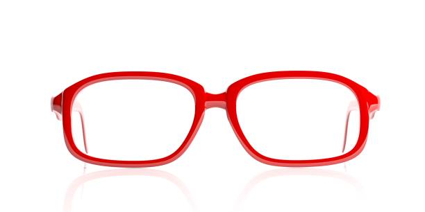 istock 3d rendering pair of eye glasses on white background 1031805848