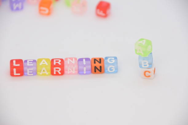 istock Word Learning made of letter cubes 1031806448