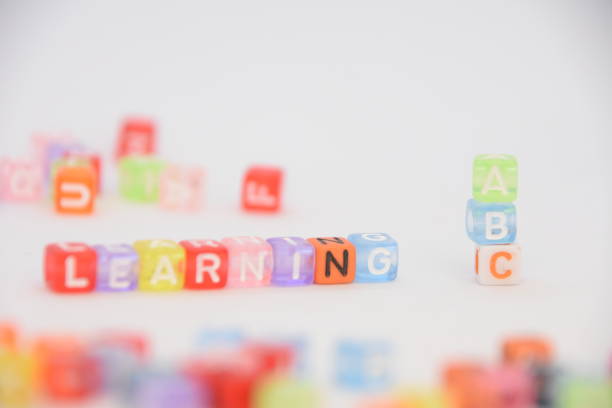 istock Word Learning made of letter cubes 1031806494