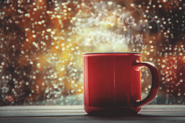 istock A cup of tea. Hello, autumn. Selective focus. 1031814284