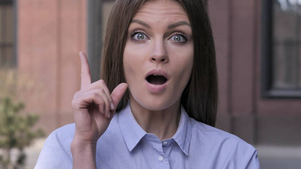 istock Thinking Woman Gets a New Idea, Outside Office 1031816662