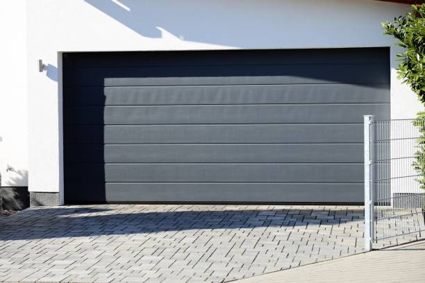 istock Modern new garage door (sectional door) 1031823002