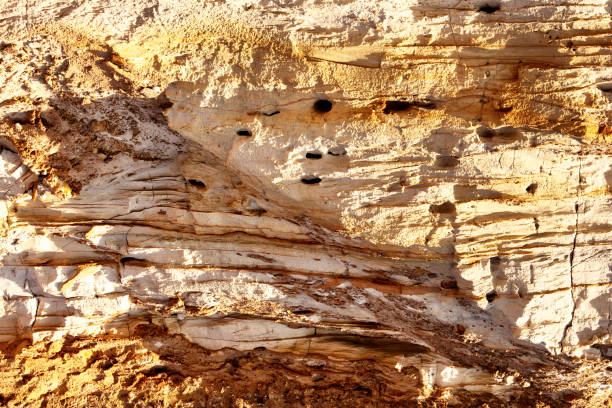 istock Sandy rocks, natural outdoor background 1031828788
