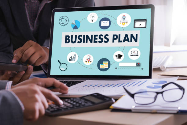 istock Business Plan Planning marketing businessman modern office Digital 1031840236