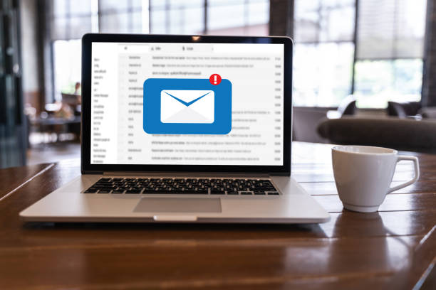 istock Mail Communication Connection message to mailing contacts phone Global Letters Concept 1031840312