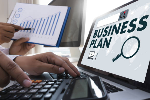 istock Business Plan Planning marketing businessman modern office Digital 1031840368