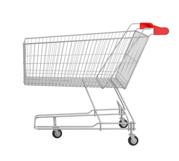 istock Shopping Cart Isolated 1031845438