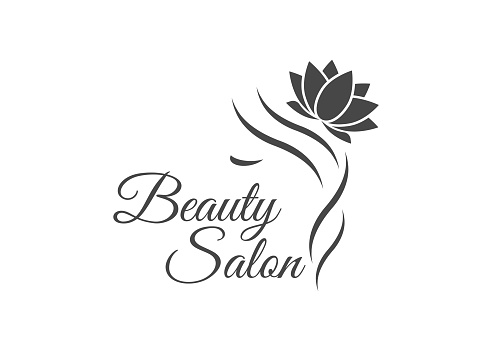 Beauty Logo For Hair Salon Logo Hair Vector Stock Illustration - Download  Image Now - Backgrounds, Badge, Barber - iStock