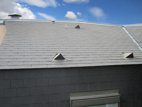 retro roof tiles