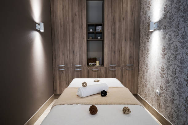 istock Beautiful massage center in resort 1031859672