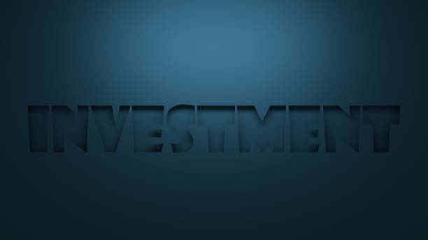 istock Investment word on blue background. 3D Rendering. Depth Keyword. 1031867510