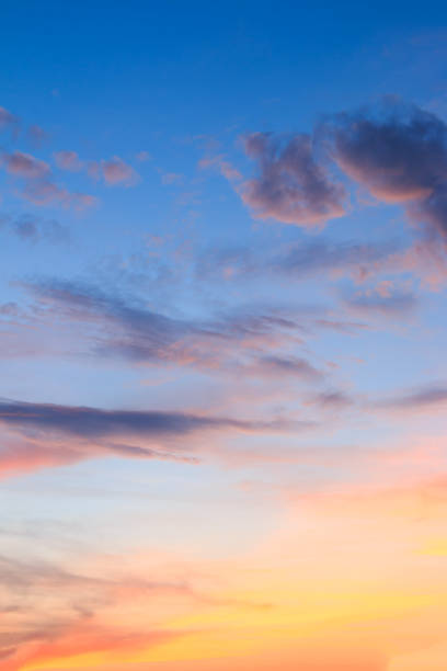istock beautiful colorful sky and cloud in twilight time background 1031886854