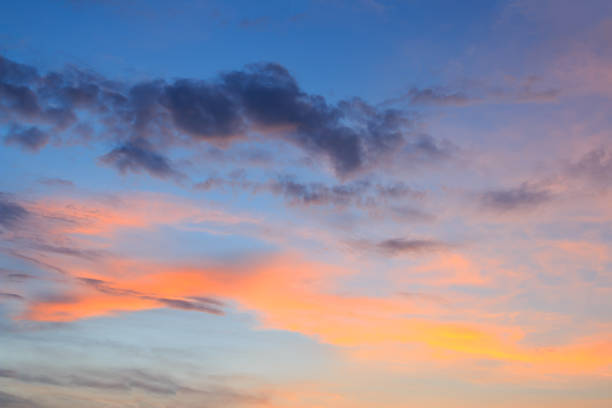 istock beautiful colorful sky and cloud in twilight time background 1031887134
