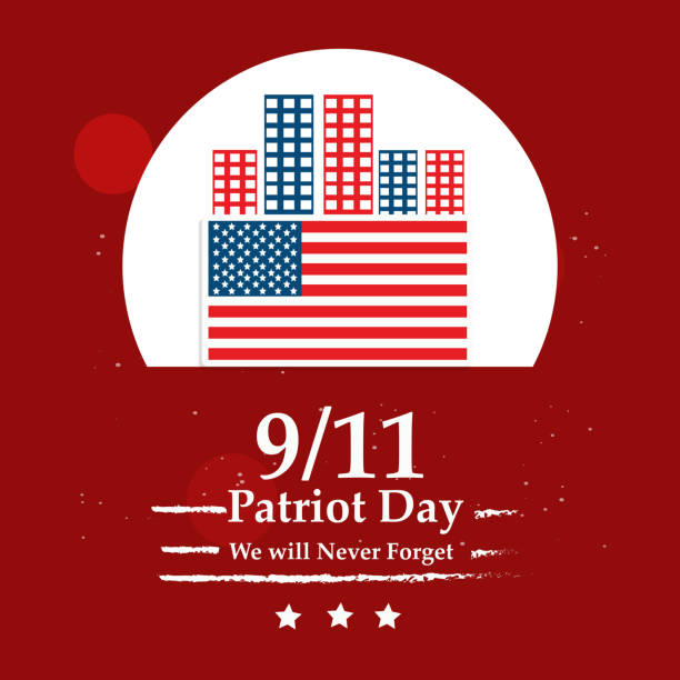 istock Illustration of USA Patriot Day background 1031890354