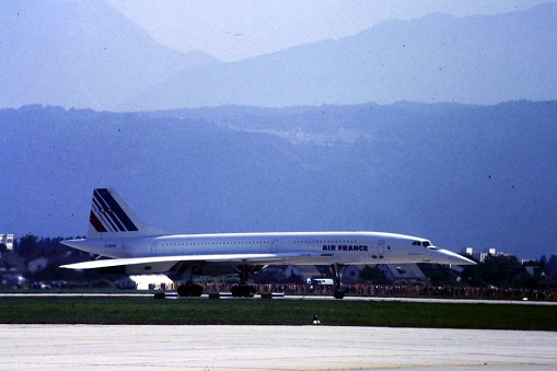 During an air show in 1984 the historic commercial plane Concorde paid a visit to the provincial Austrian airport of Klagenfurt