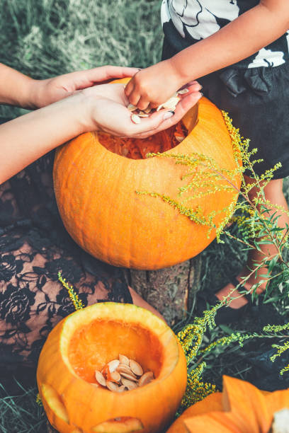 istock Halloween . Jack-o-Lantern. scary pumpkin with a smile 1031900508