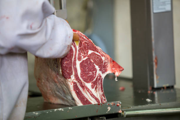 istock The butcher meat cutting raw meat 1031904798