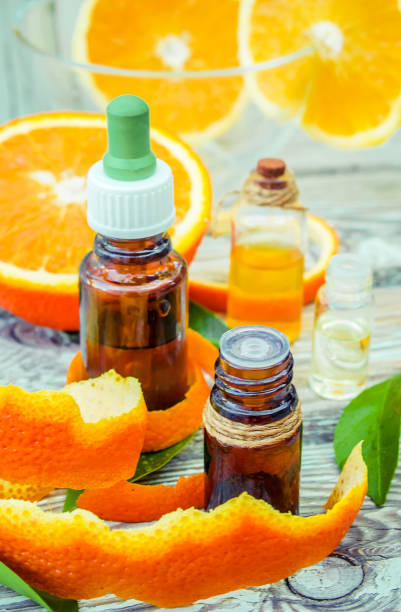 istock Essential oil of orange. Selective focus. nature. 1031905694