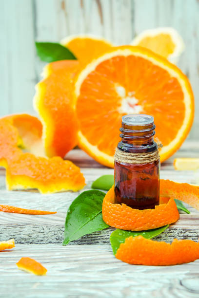 istock Essential oil of orange. Selective focus. nature. 1031905746