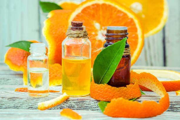istock Essential oil of orange. Selective focus. nature. 1031905766