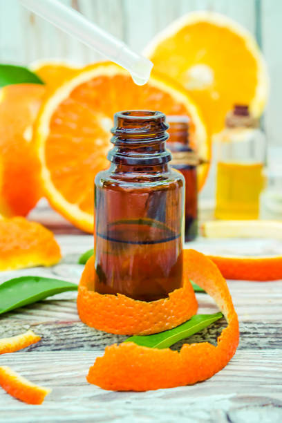 istock Essential oil of orange. Selective focus. nature. 1031905770
