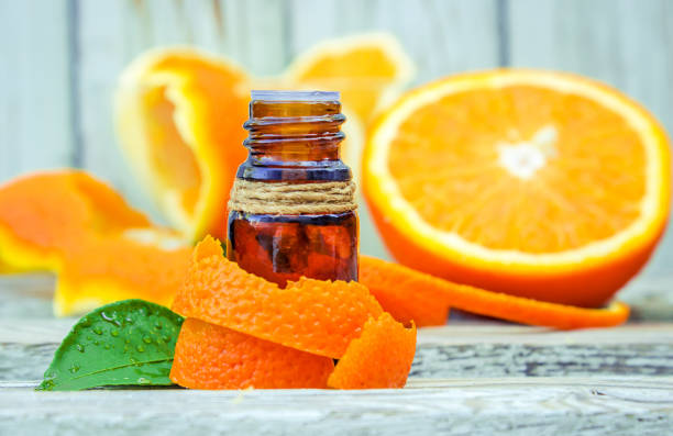 istock Essential oil of orange. Selective focus. nature. 1031905780