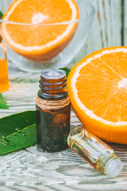 istock Essential oil of orange. Selective focus. nature. 1031905872