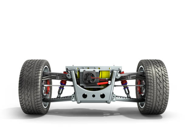 istock electric car cystem wheelbase with electric vehicle drive system and battery pack 3d render on white 1031909502