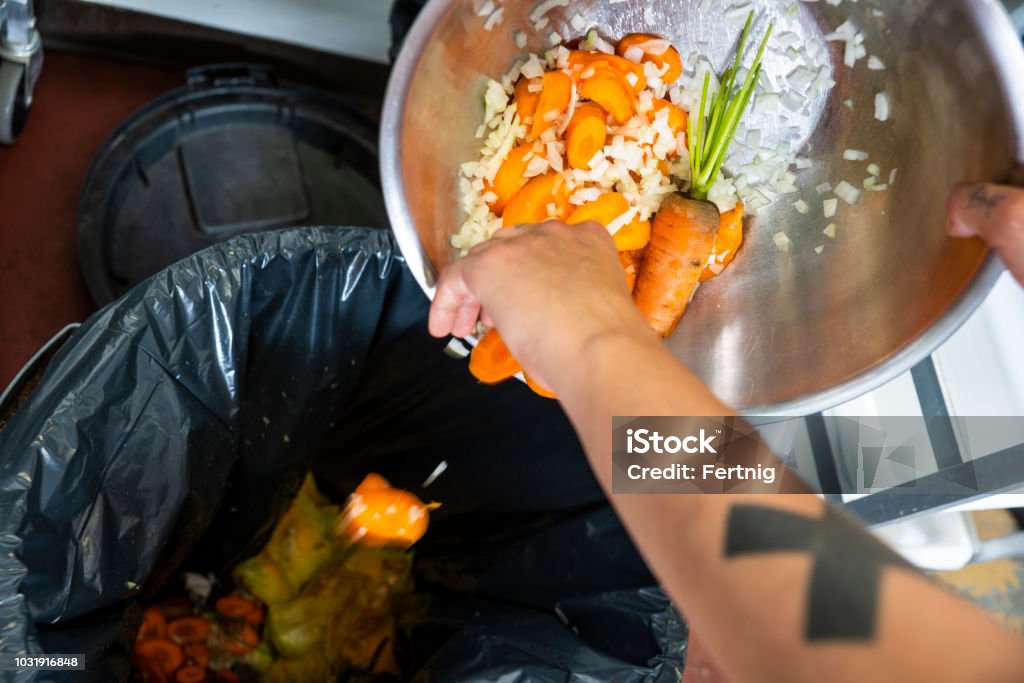 Les déchets alimentaires sont un problème majeur. - Photo de Aliment libre de droits