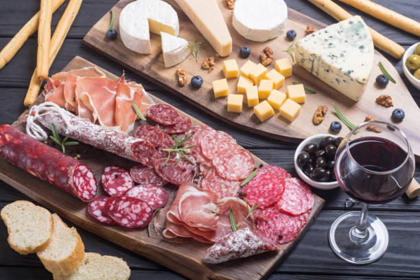 istock Assortment of cheese and sausages 1031923124