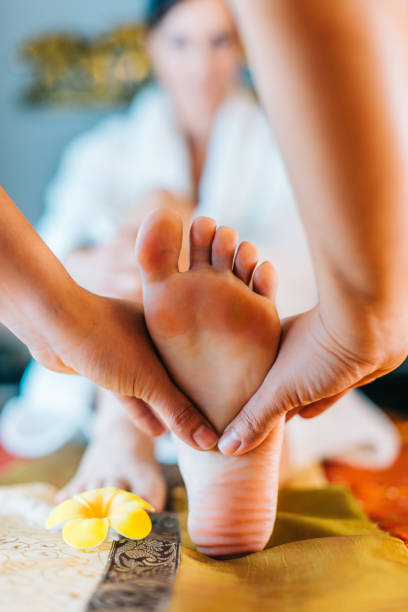 istock Woman Having Thai Massage Body Care Relaxation 1031927548