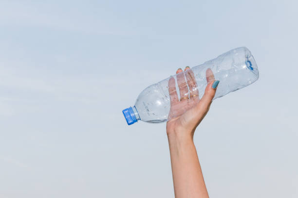 istock Hand hold bottle of drinking water 1031931378