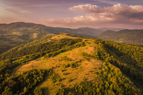 istock Autumn Carpathians aerial photography 1031932702
