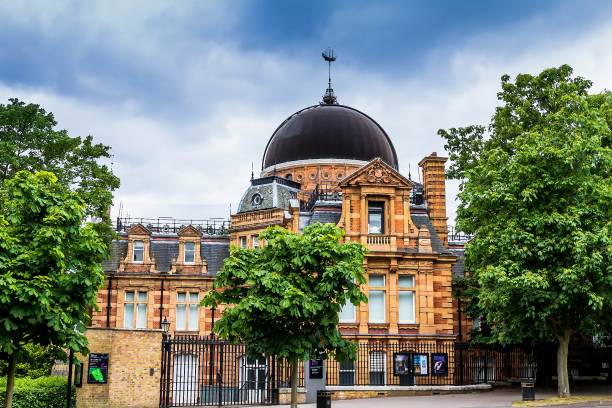 observatoire royal, greenwich park, londres, angleterre - royal observatory photos et images de collection