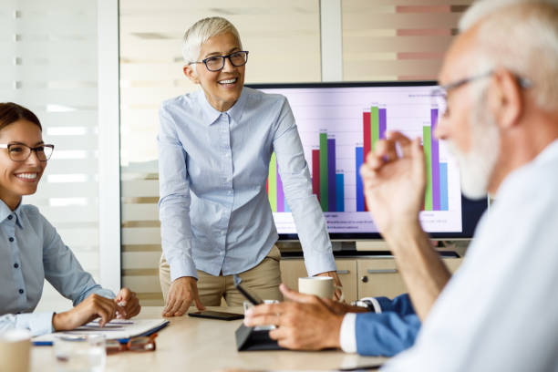 istock Business team in discussion over new business project 1031937070