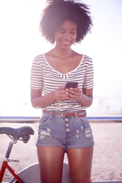 istock She's telling everyone what a perfect day it is outside 1031937228