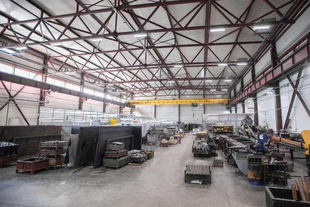 istock Metalworking plant. Production shop 1031943758