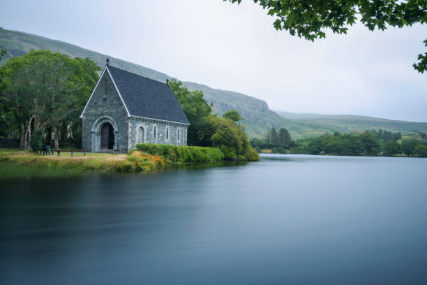 St Finbarr's Oratory, on Gougane Barra Lake, in western County Cork.