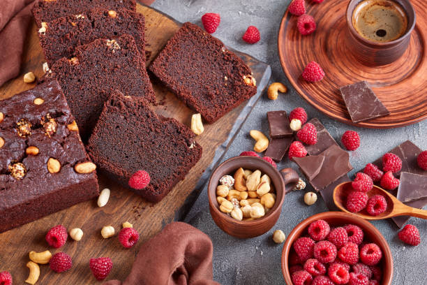 istock chocolate buckwheat pound cake cut in slices 1031948718